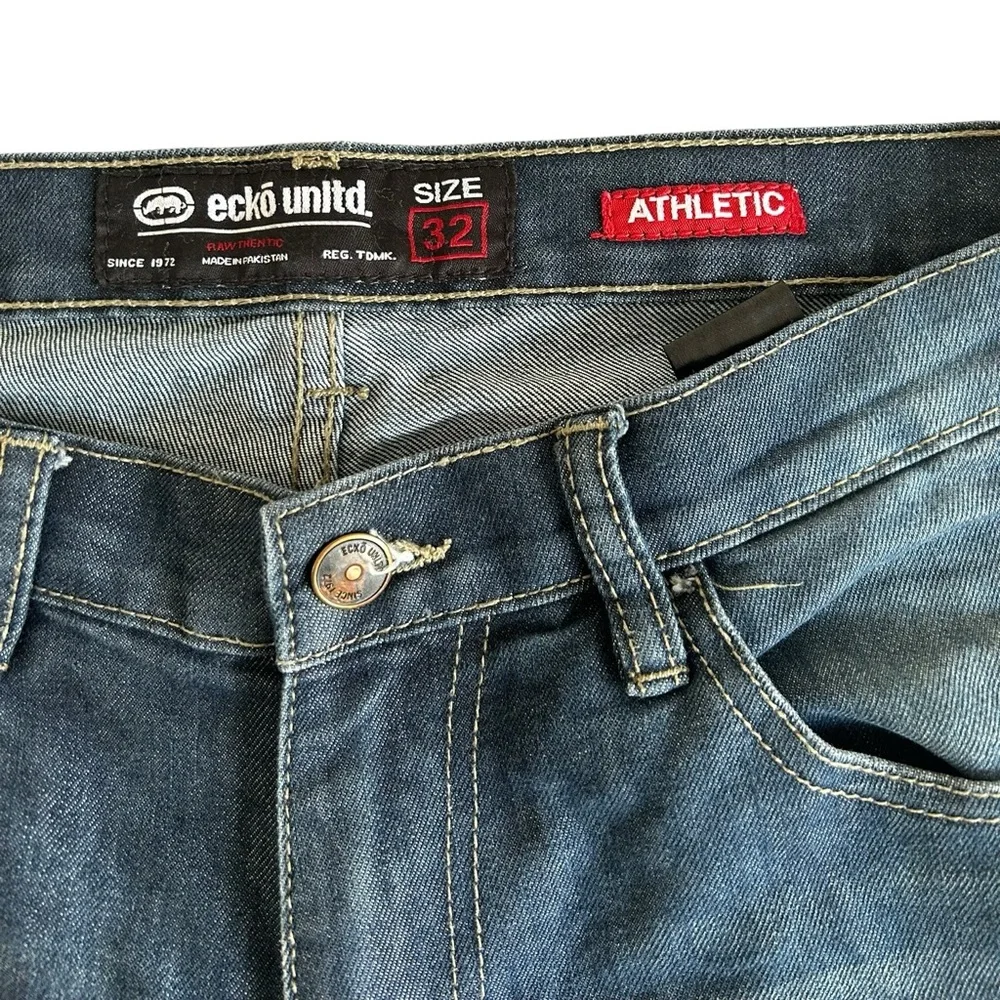Ecko Unltd Men’s Athletic Fit Jeans Size 32 Medium Wash‎ Denim